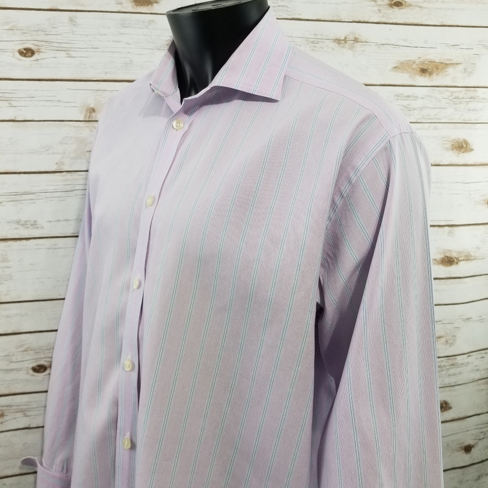 Sartorial Button Down Shirt French Cuff 17- 43